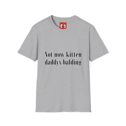 Not Now Kitten Daddy's Balding T-Shirt