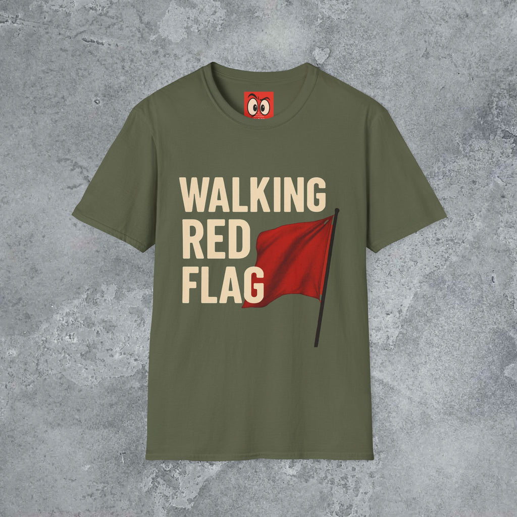 Walking Red Flag T-Shirt
