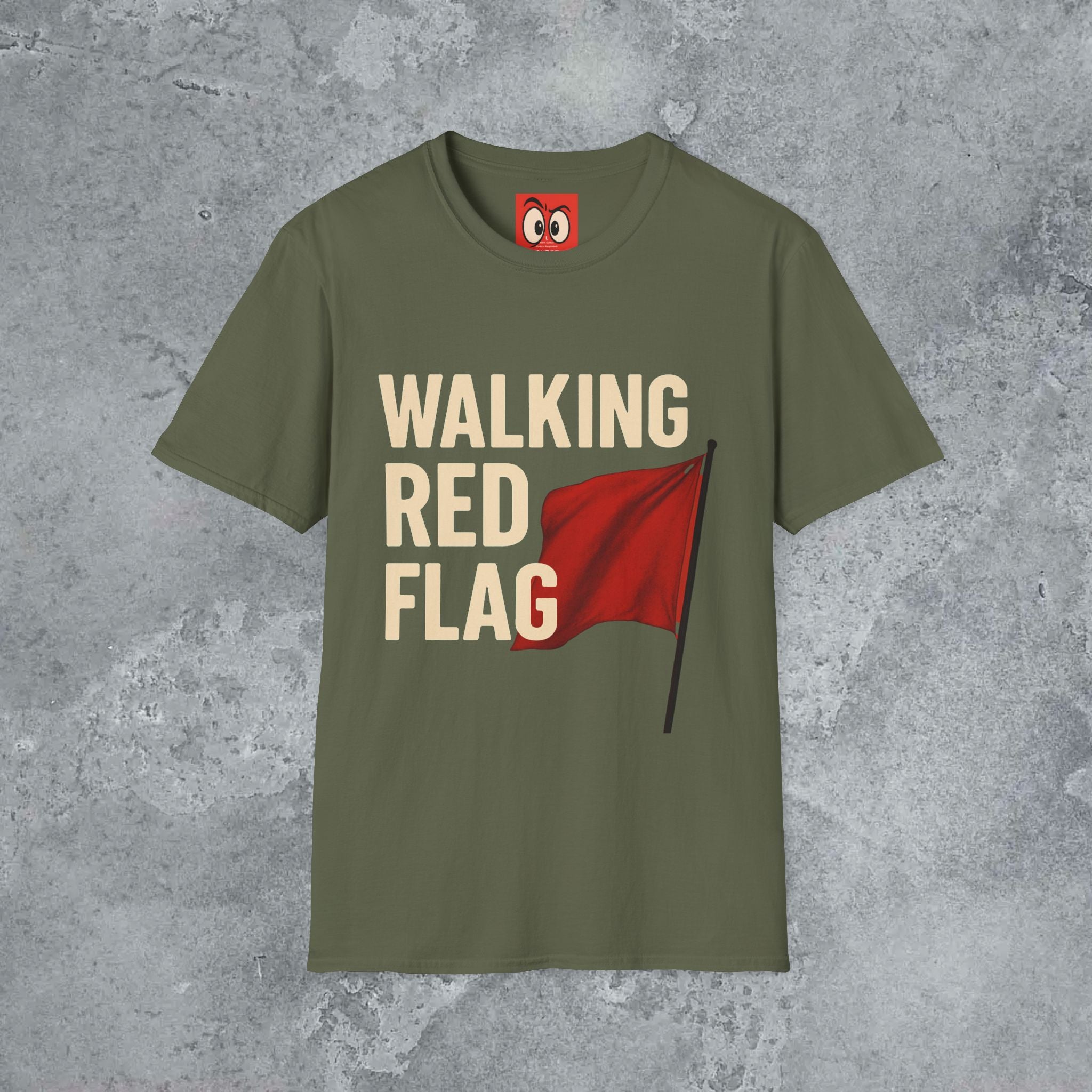 Walking Red Flag T-Shirt