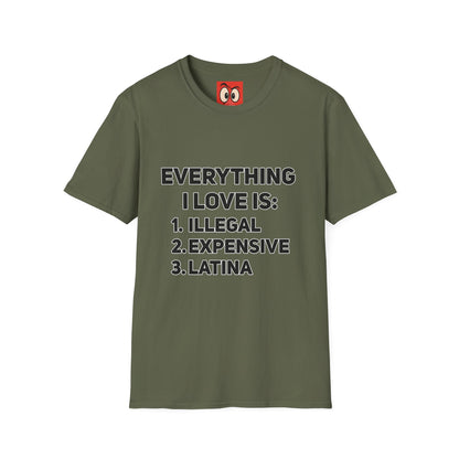 Everything I Love T-Shirt