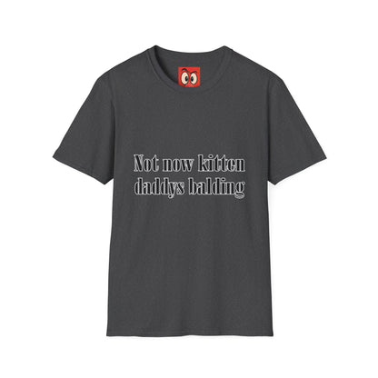 Not Now Kitten Daddy's Balding T-Shirt