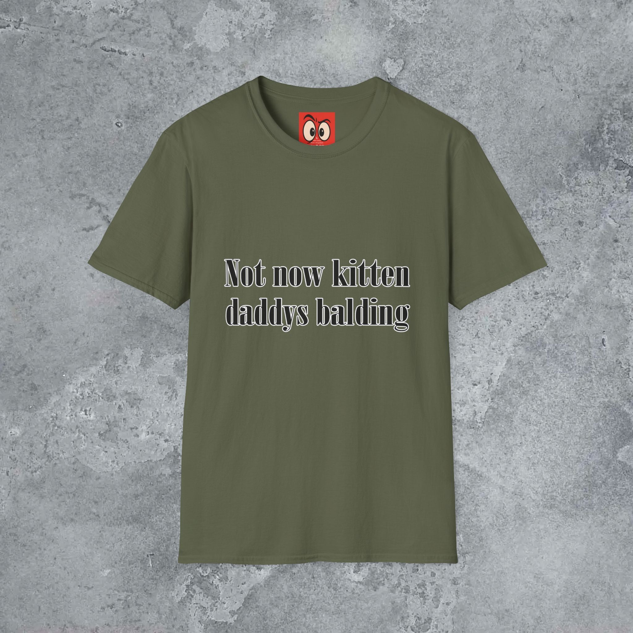 Not Now Kitten Daddy's Balding T-Shirt