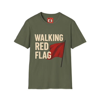 Walking Red Flag T-Shirt