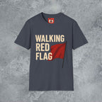 Walking Red Flag T-Shirt
