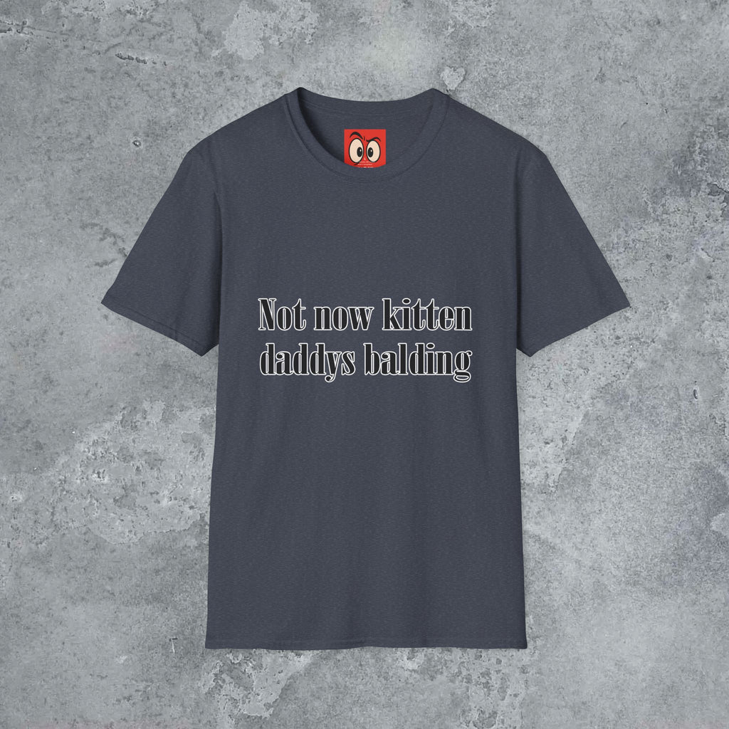 Not Now Kitten Daddy's Balding T-Shirt